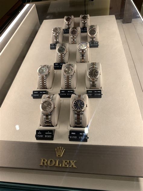 is rolex cheaper at heathrow|rolex price at airport.